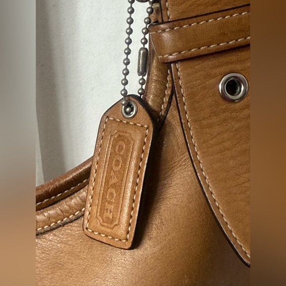 Vintage Coach Soho Legacy Slim 9549 British Tan With Hangtag 1999 - Picture 4 of 9
